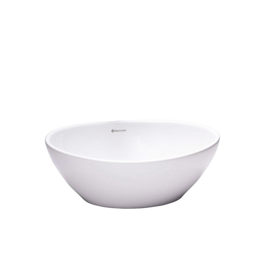 Lagina Tezgahüstü Oval Lavabo (Gondol Lavabo)